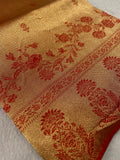 Premium Bridal Semi Tissue Kanjeevaram Silk Saree - 902648