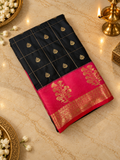 Premium Bridal Semi Kanchipuram Silk Saree - 902336