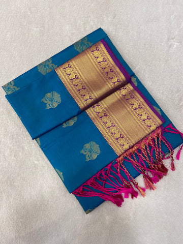 Premium Mini Kanchi Soft Silk Saree
