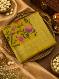 Premium Kalamkari Crepe Silk Saree - 902261