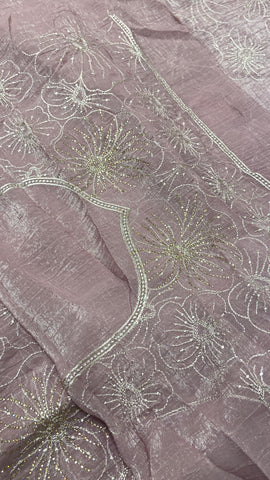 Premium Crush Organza Saree