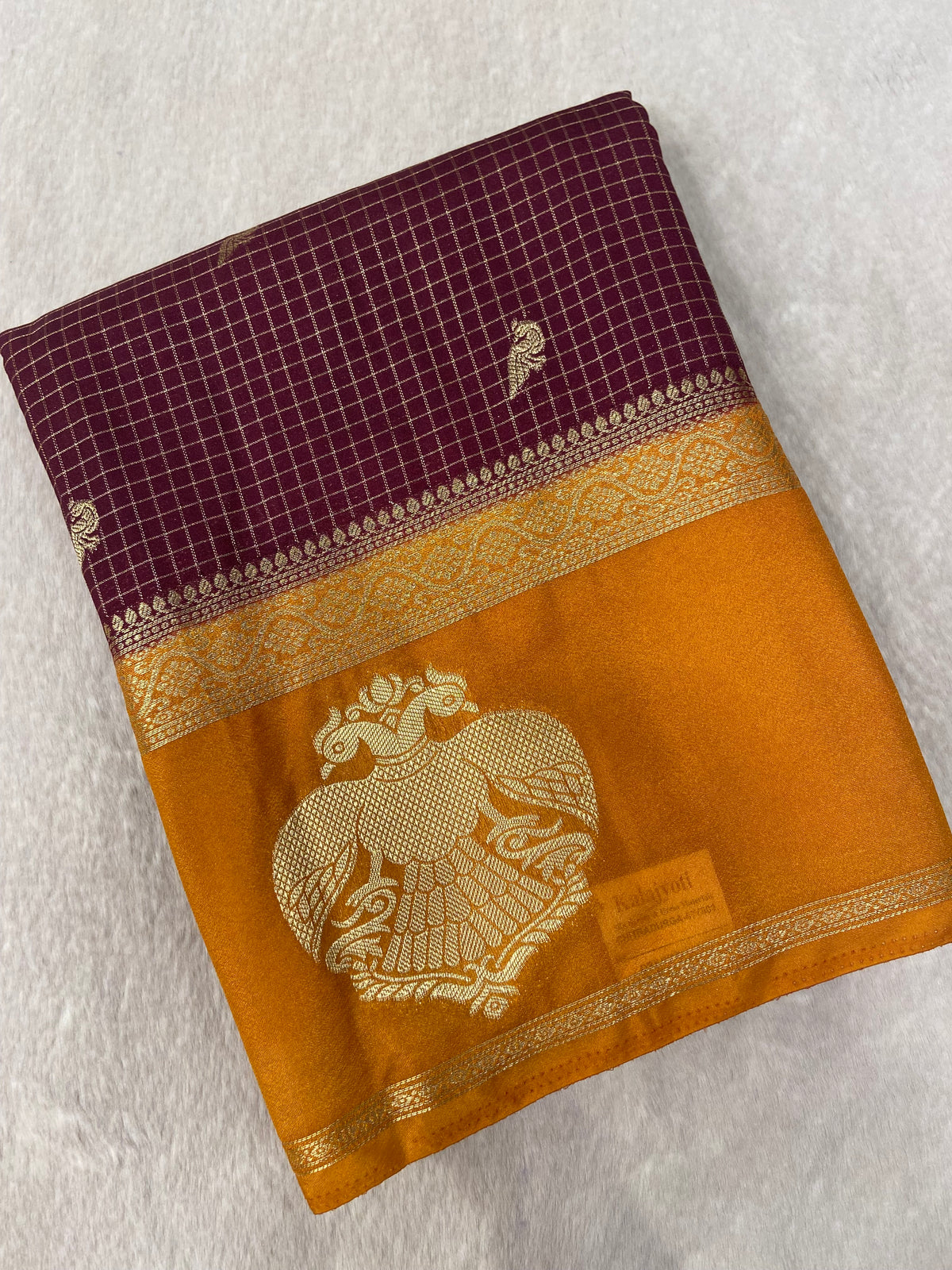 Premium Semi Crepe Mysore Silk Saree