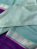 Pure Mix Mysore Crepe Silk Saree