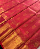 Pure 1G zari handloom Kanjeevaram silk saree- Silk mark certified