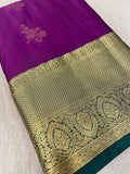 Half Mix Kanjeevaram Silk Saree