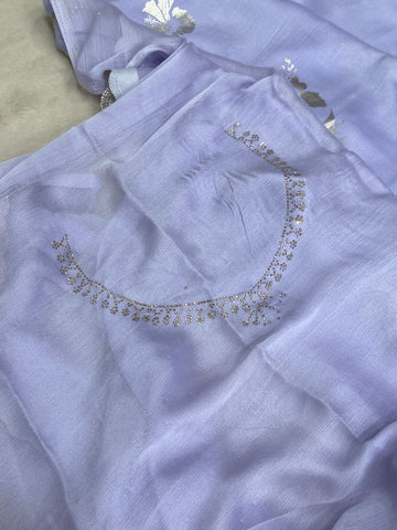 Premium Dola Silk With Border Work Saree