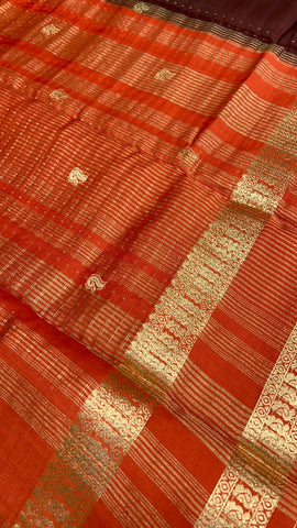 Premium Semi Chanderi Saree
