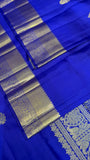 Pure 1G zari handloom Kanjeevaram Silk Saree- Silk mark certified- PS2349 Royal bluish Purple
