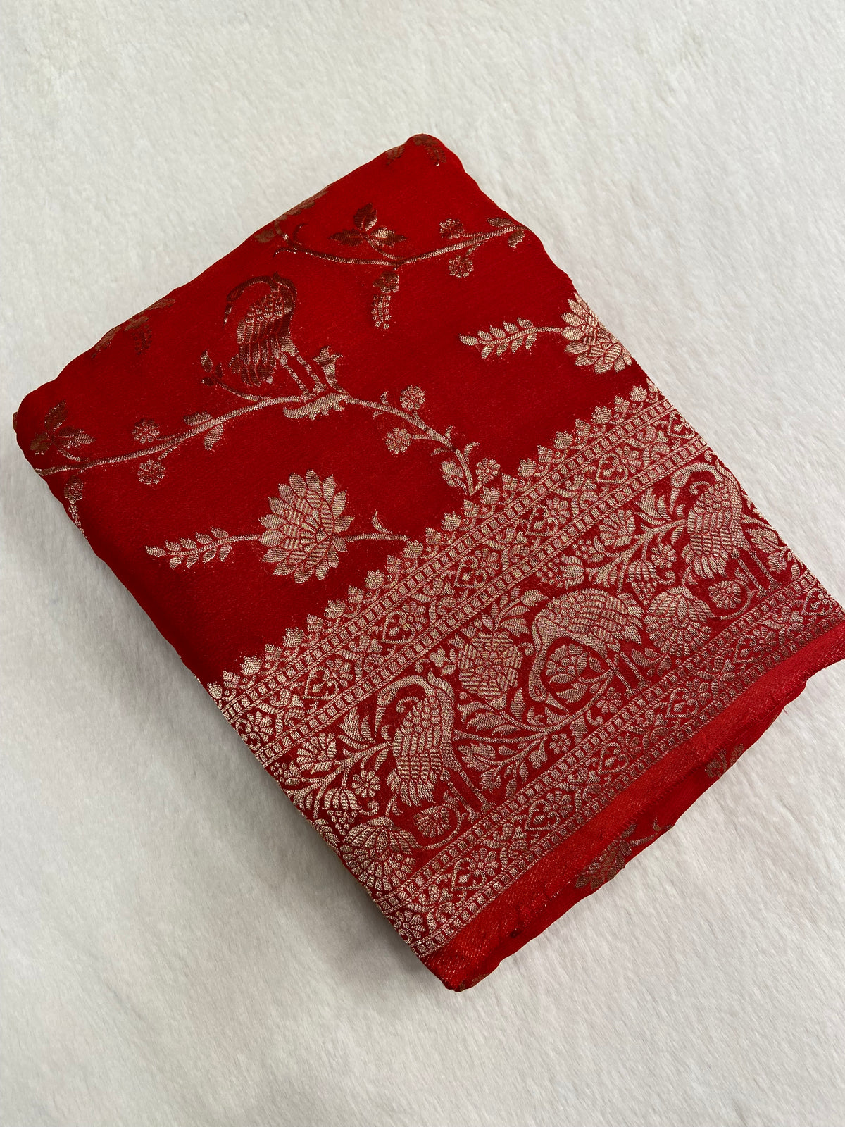 Premium Wrinkle Crepe Silk Saree❤️✨