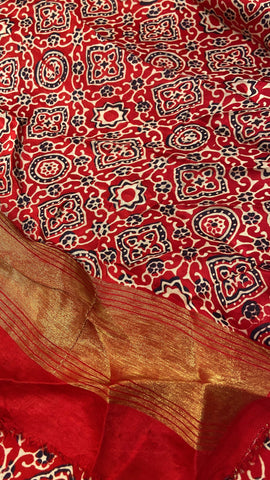 Premium Gajji Modal Silk Saree With Mirror Work❤️