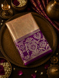 Bridal Semi Tissue Silk Saree