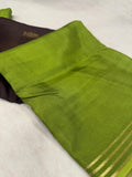 Pure  Mix Mysore Crepe Silk Saree