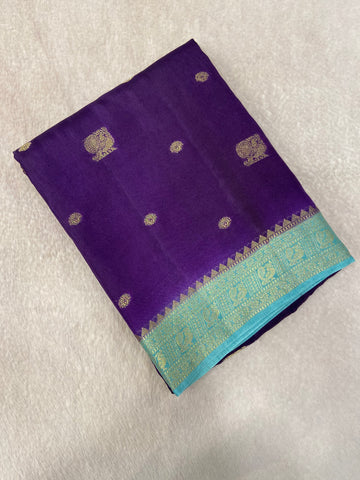 Premium Viscose Crepe Saree✨
