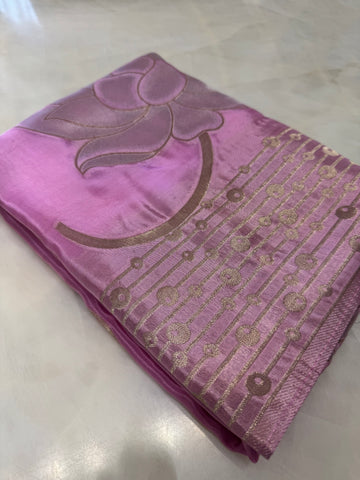 Pure Chinnon Saree💓