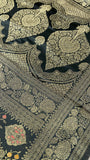 Premium Banarasi Crepe Satin Silk Saree - 902692