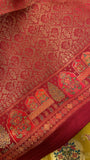 Premium Banarasi Crepe Satin Silk Saree - 902824