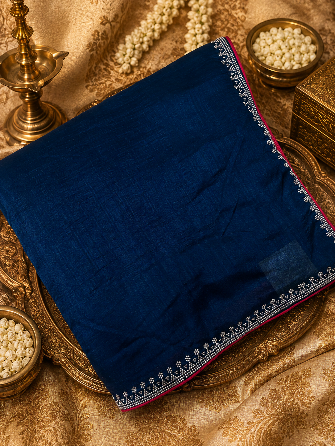 Pure Chinnon Saree