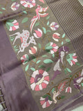 Premium Organza Saree With Embroidery - 901988