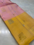 Pure 1G gold zari handloom Kanjeevaram Silk Saree- Silk mark certified- PS2414