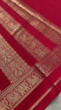 Pure Mix Mysore Crepe Silk Saree