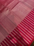Pure Handloom Kanjeevaram Silk Mark Certified saree