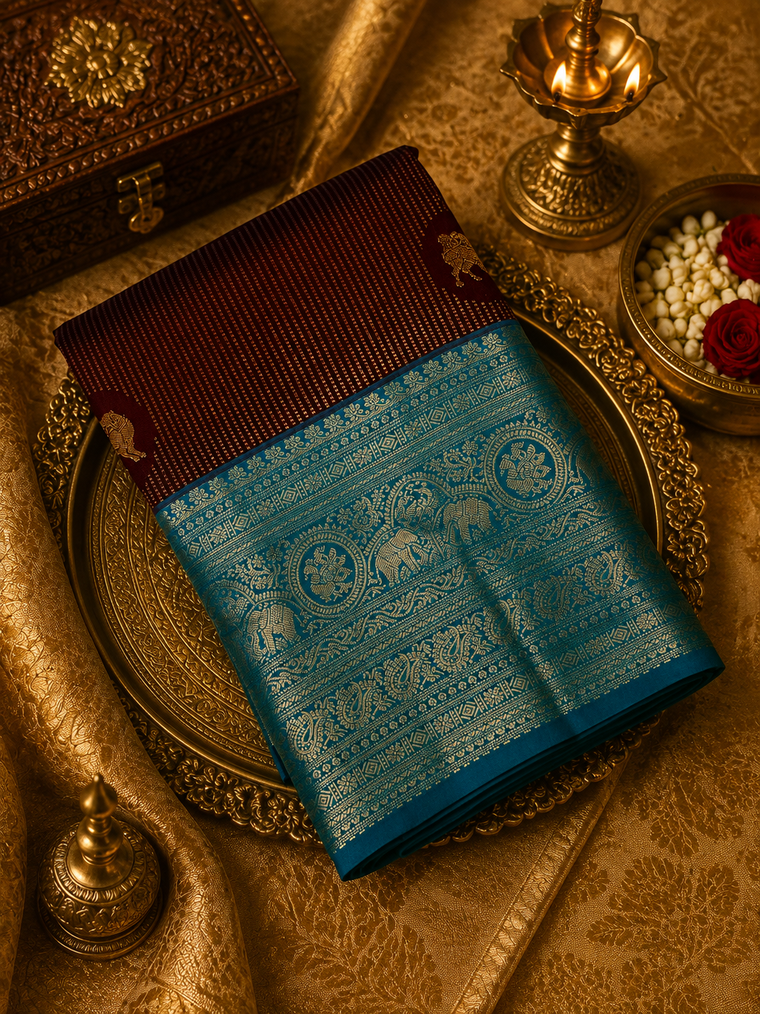 Pure Kanjeevaram Silk Saree