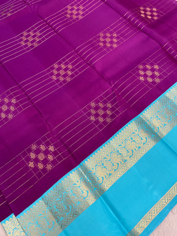 Pure Kanjeevaram silk mark certified saree