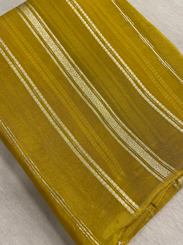 Pure Chinnon Saree💫