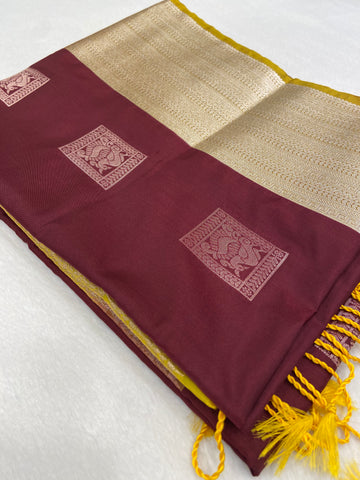 Premium Mini Kanchi Soft Silk Saree