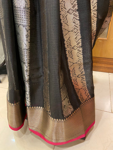 Premium Soft Organza Saree🖤