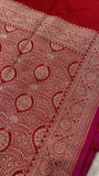 Pure Crepe Satin Silk Saree