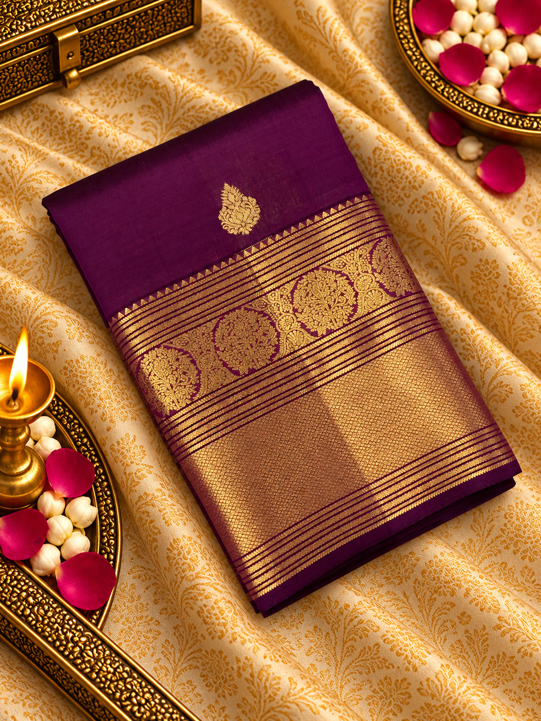 Pure Mix Kanjeevaram Silk Saree - 902768