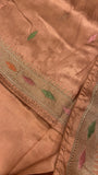 Premium Russian Dola Silk Sare With Embroidery