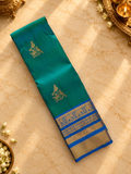 Pure 1G gold zari handloom Kanjeevaram Silk Saree- Silk mark certified- PS2398