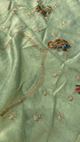 Premium Crush Organza Saree - 902658
