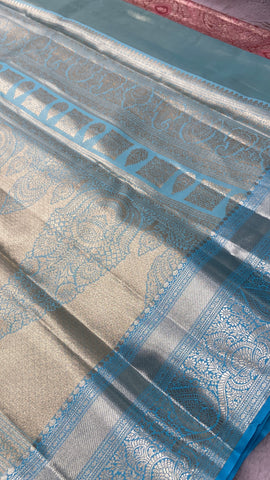 Bridal Semi Tissue Silk Saree