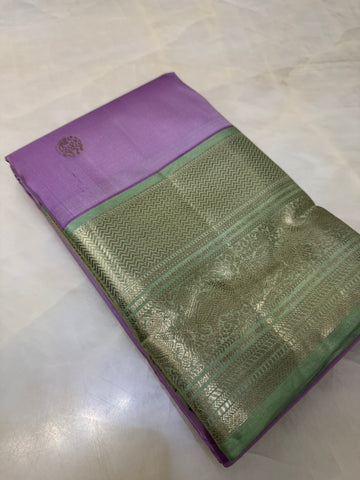 Pure Kanjeevaram silk mark certified saree