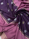 Pure Mix Mysore Crepe Silk Saree