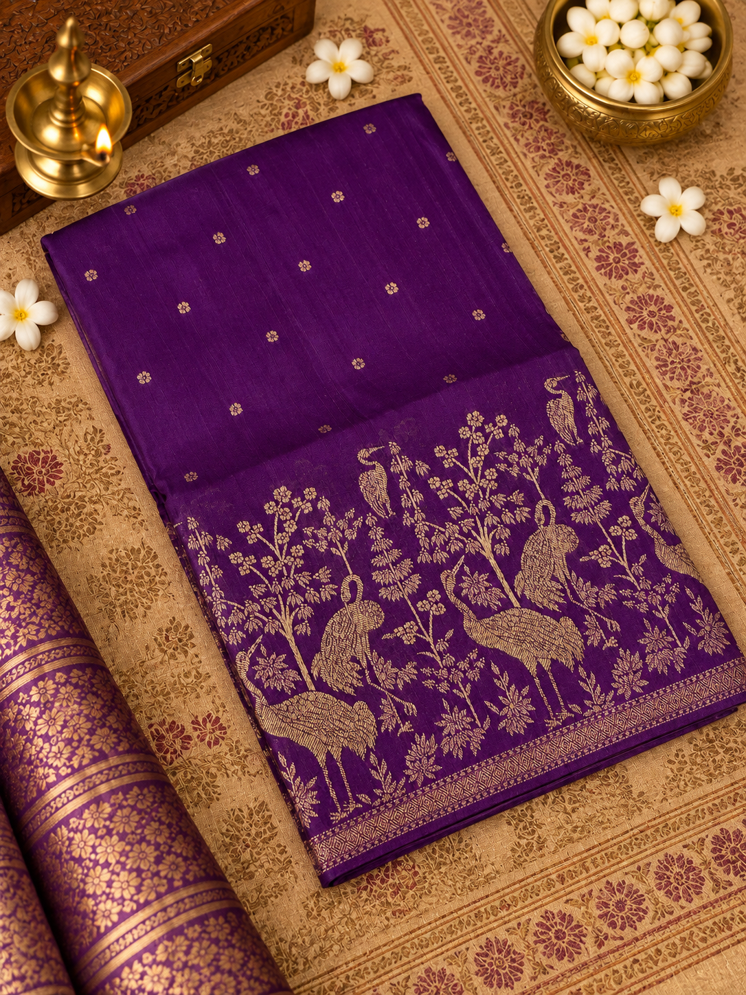 Premium Tassar Silk Saree - 902082