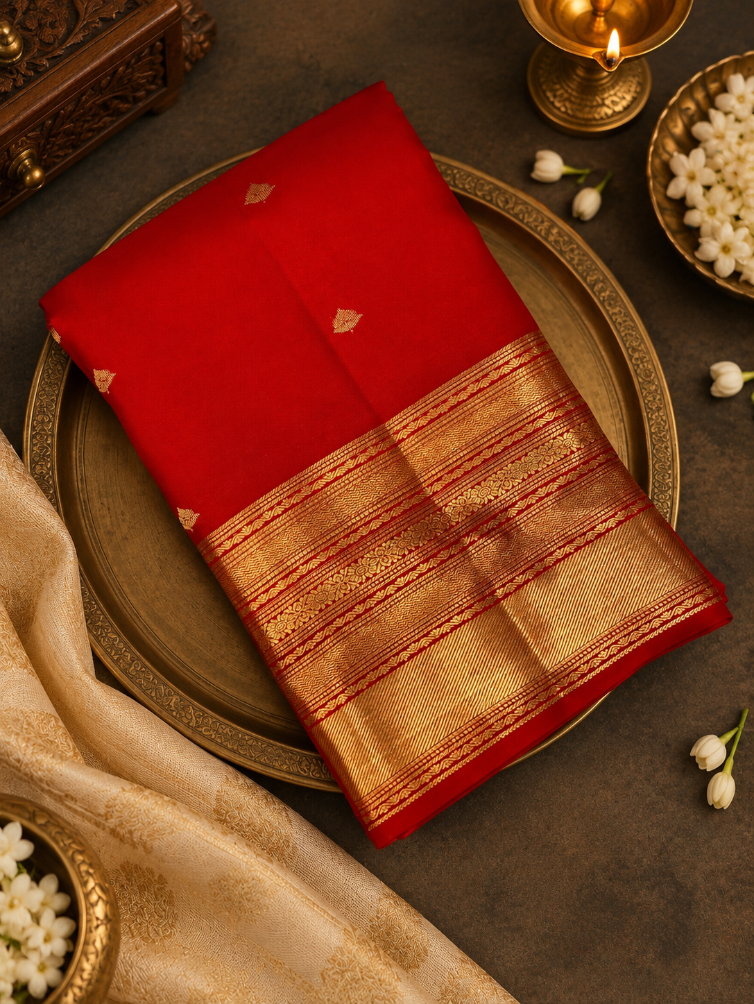 Pure Kanjeevaram Silk Saree-PS2327