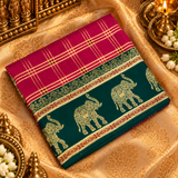 Pure Mix Crepe Silk Saree - 902828