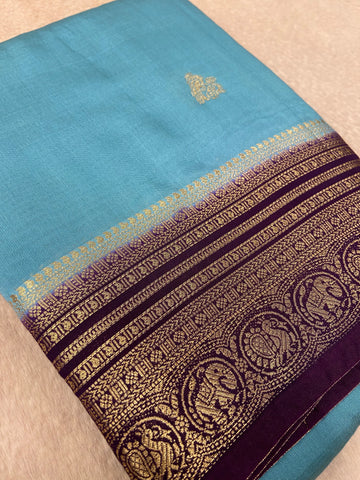 Premium Semi Chanderi Saree-900909