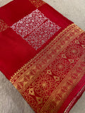 Pure Chinnon Silk Saree