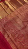 Premium Bridal Semi Kanchipuram Silk Saree - 902915