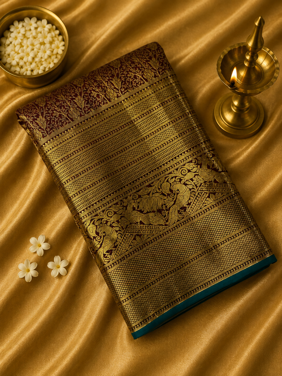 Premium Semi Kanchipuram Silk Saree