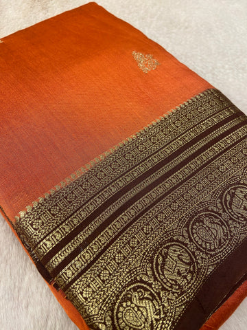 Premium Semi Chanderi Saree-900909