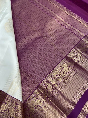 Pure Kanjeevaram silk mark certified saree