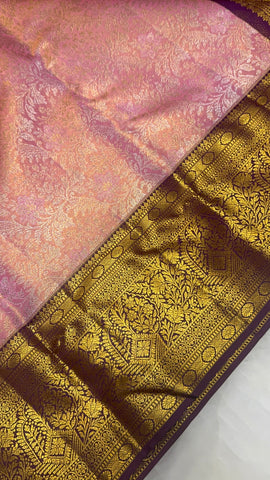 Pure Kanjeevaram Silk Mark Certified Saree