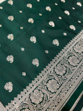 Premium Banarasi Crepe Satin Silk Saree