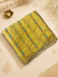 Premium Crush Organza Saree💛